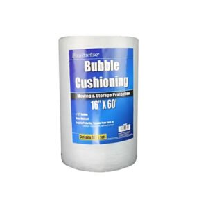 3/16" X 16" X 60' Low Density Bubble Wrap - Premium Protective Packaging Material for Safe Shipping and Storage - SKU: BU1000