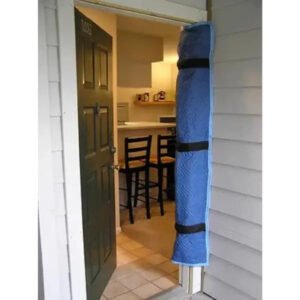 Padded Door Jamb Protector – Blue 24" x 69" – High-Density Moving Pads for Safe Moving and Storage – FC1005
