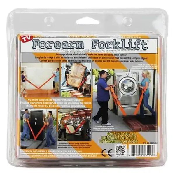 Forearm Forklift Straps - MA9301 | Heavy-Duty Nylon, Adjustable Ergonomic Design, Supports Up to 800 lbs for Easy Furniture Moving - Image 2