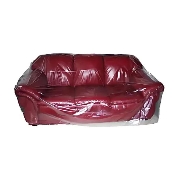 140" x 52" x 3 Mil Poly Bag Sofa Cover - Durable Furniture Protector for Dust, Dirt, and Spills - Ideal for Moving and Storage - PL1100