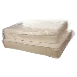 63" x 15" x 95" Vented 3 Mil Poly Bag for Queen Mattress Protection - Durable and Moisture-Controlled Storage Solution - PL1120