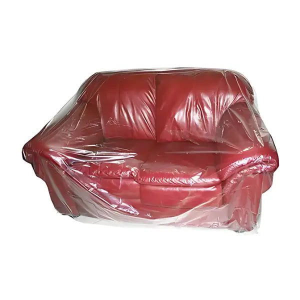 110" x 52" x 1 Mil Polyethylene Love Seat Covers - 100/Roll | Durable Furniture Protection for Moving, Storage, and Everyday Use - PL1128