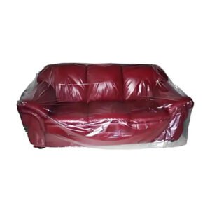 130" x 52" 2 Mil Poly Bag Sofa Cover - Durable Furniture Protection for Oversized Couches and Sofas - PL1321